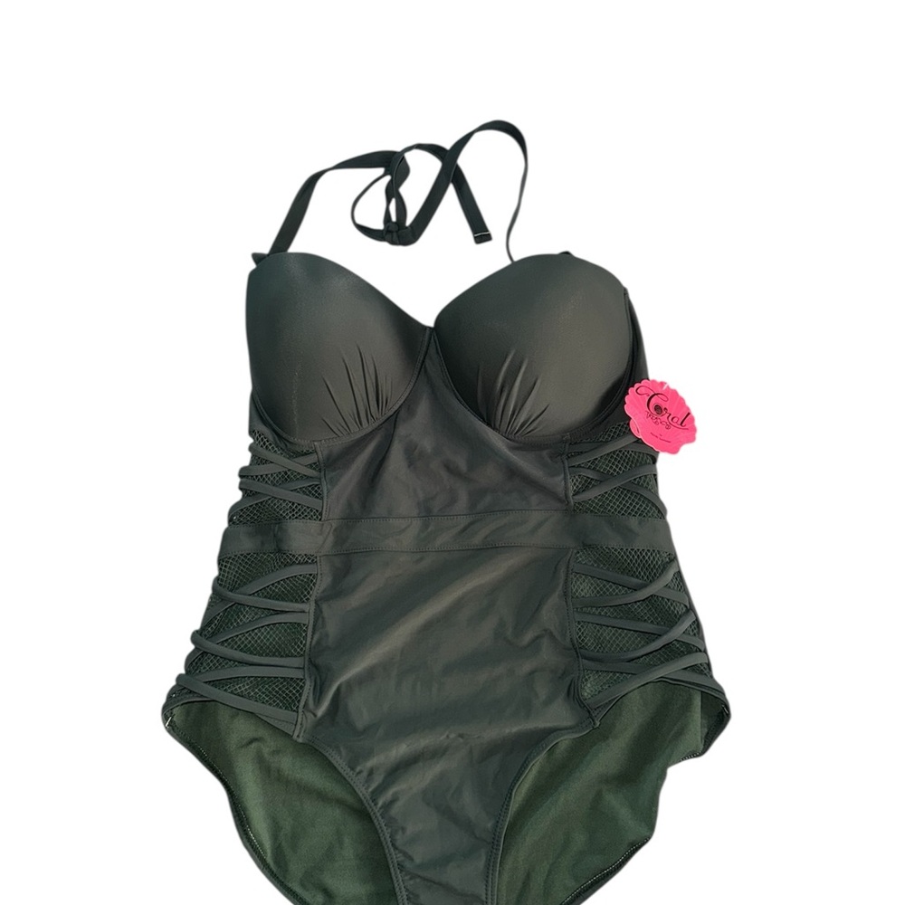 Apollo Swim Black One-Piece Swimsuit